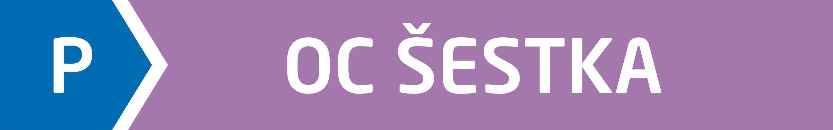 logo parking Šestka Shopping Centre